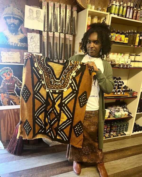 Traditional African mudcloth dashiki