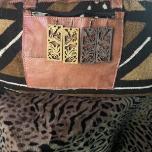 Wooden Flower Earrings