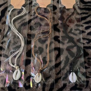 Cowrie shell necklace