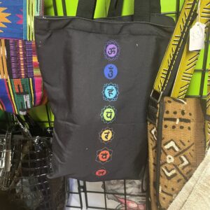 black chakras bag