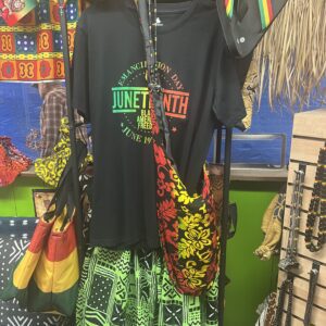 JUNETEENTH T-SHIRT AND HAMMER PANTS SET