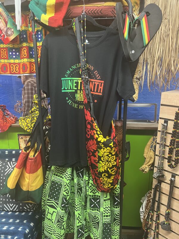 JUNETEENTH T-SHIRT AND HAMMER PANTS SET