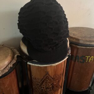 Large Black Rasta Crown