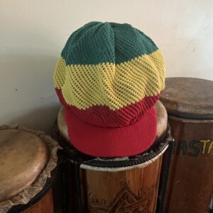 Red Gold and Green Mesh Crown