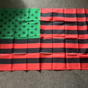 Large Red Black and Green Unity Flag